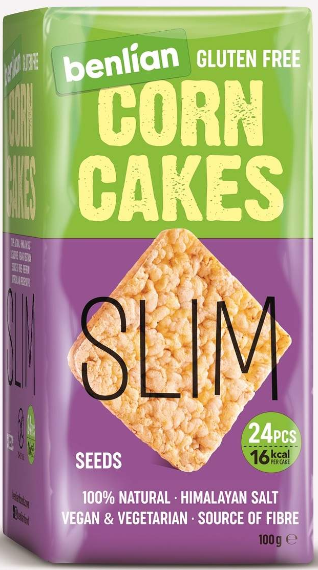 Galete BENLIAN Corn cakes slim semenke 100g Cenoteka