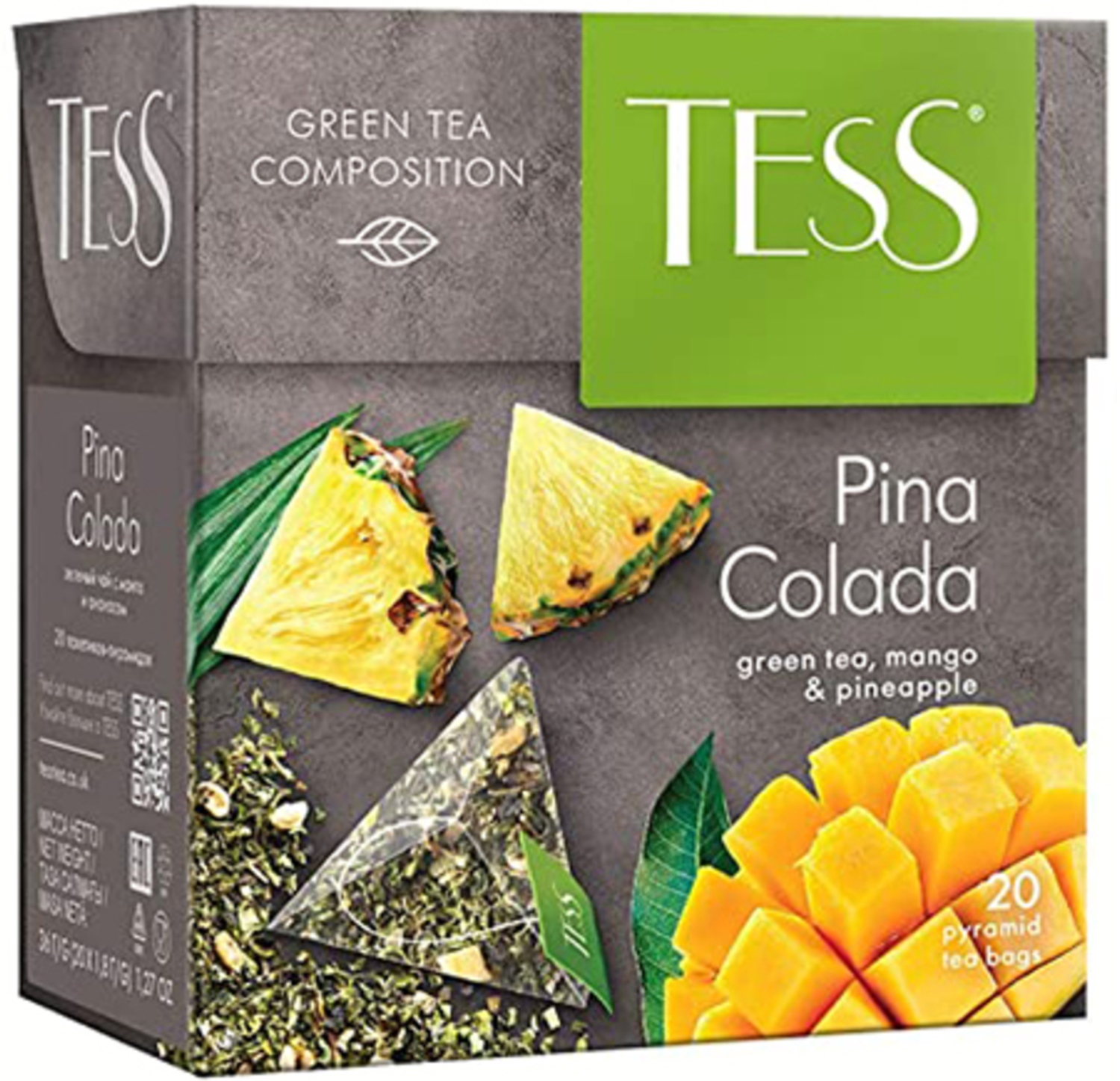 Čaj TESS pina colada mango i ananas 36g - Cenoteka