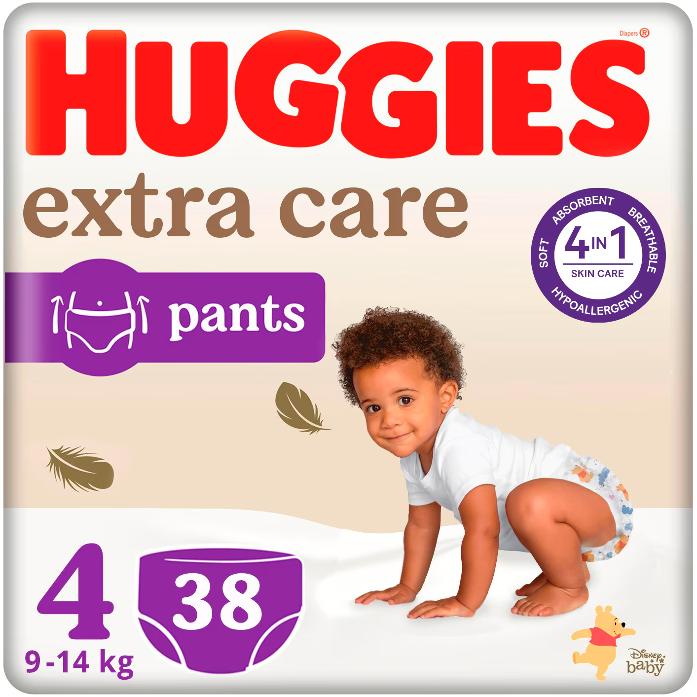 HUGGIES Pants pelene Elite Soft 4 38kom - Cenoteka
