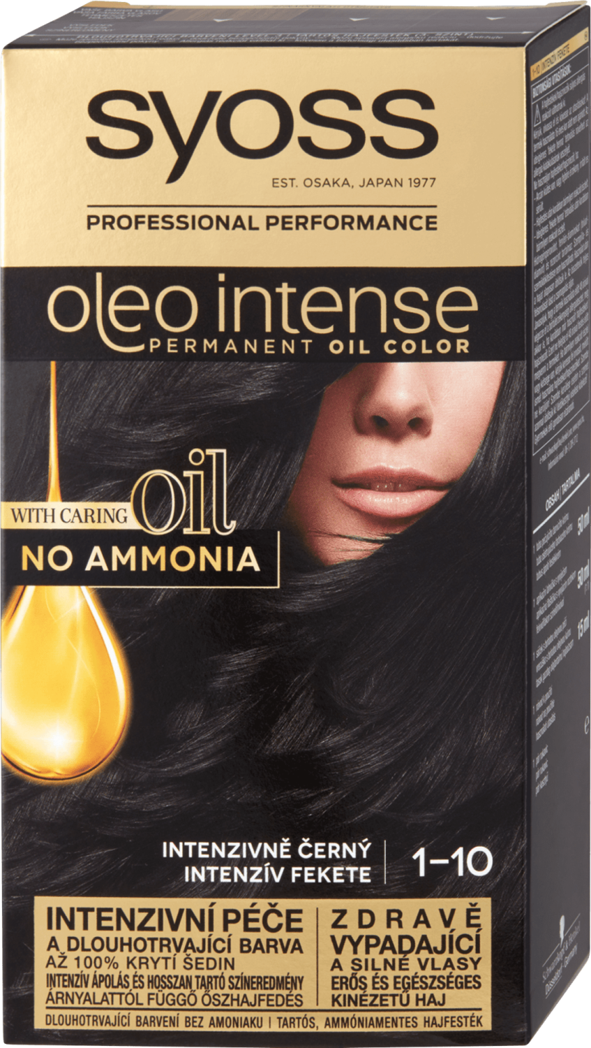 SYOSS Oleo Intense farba za kosu 1.10 black - Cenoteka