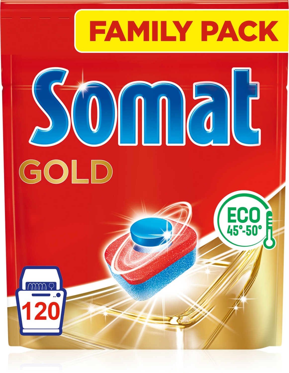 Tablete SOMAT Gold 120kom - Cenoteka