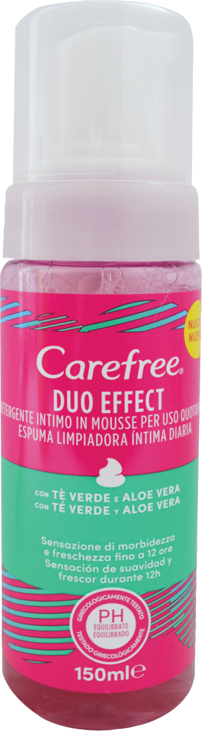 Intimna kupka CAREFREE duo effect aloe vera 150ml - Cenoteka