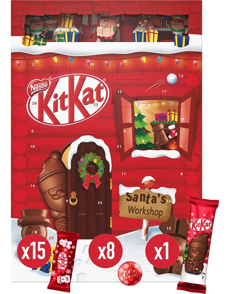 Adventski kalendar KIT KAT Icon 208g - Cene i Akcije