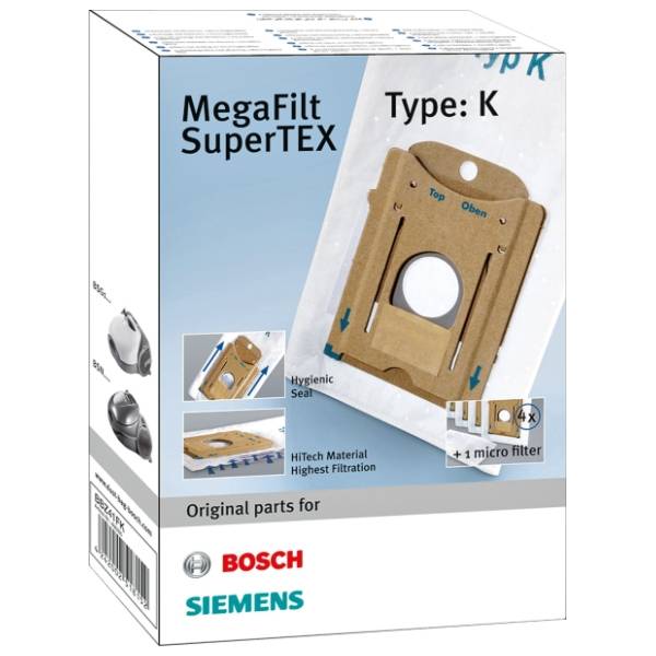 BOSCH kese za usisivač BBZ41FK - 4 kom