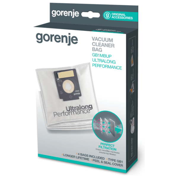 GORENJE kese za usisivač GB1MBUP - 4 kom