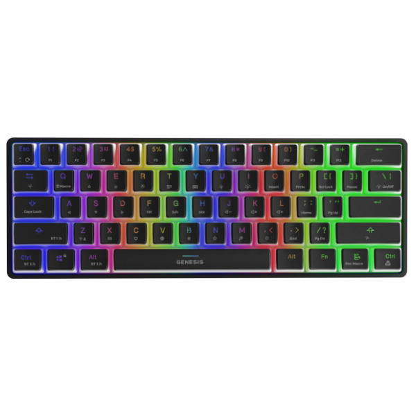 GENESIS bežična tastatura Thor 660 crna