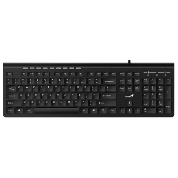 GENIUS tastatura SlimStar 230 EN(US) crna