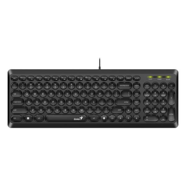 GENIUS tastatura SlimStar Q200 EN(US) crna