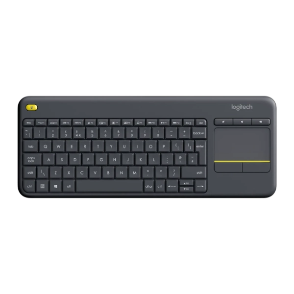 LOGITECH bežična tastatura K400 Plus SR(YU) crna