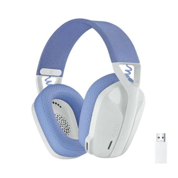 LOGITECH slušalice G435 Lightspeed bele