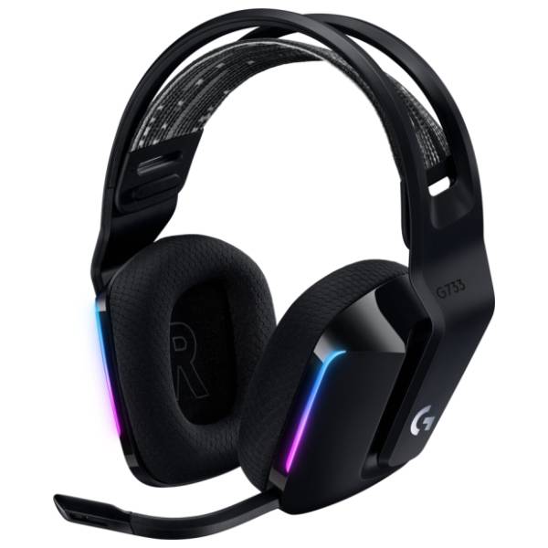 LOGITECH slušalice G733 Lightspeed crne