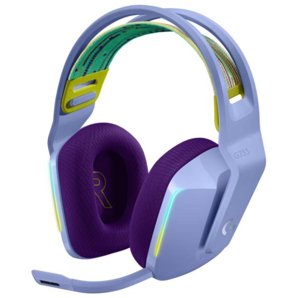 LOGITECH slušalice G733 Lightspeed ljubičaste