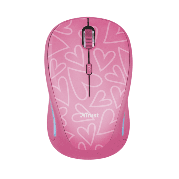 TRUST bežični miš Yvi FX roze