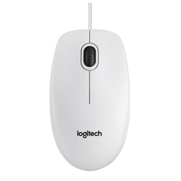 LOGITECH miš B100 beli