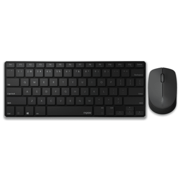 RAPOO set bežični miš i tastatura Multi Mode 9000M crni