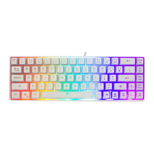 WHITE SHARK tastatura GK-2201 Ronin bela