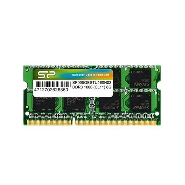 SILICON POWER 8GB DDR3 1600MHz SP008GBSTU160N02