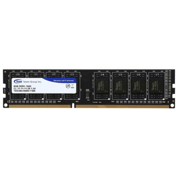 TEAM GROUP 8GB DDR3 1600MHz TED38G1600C1101