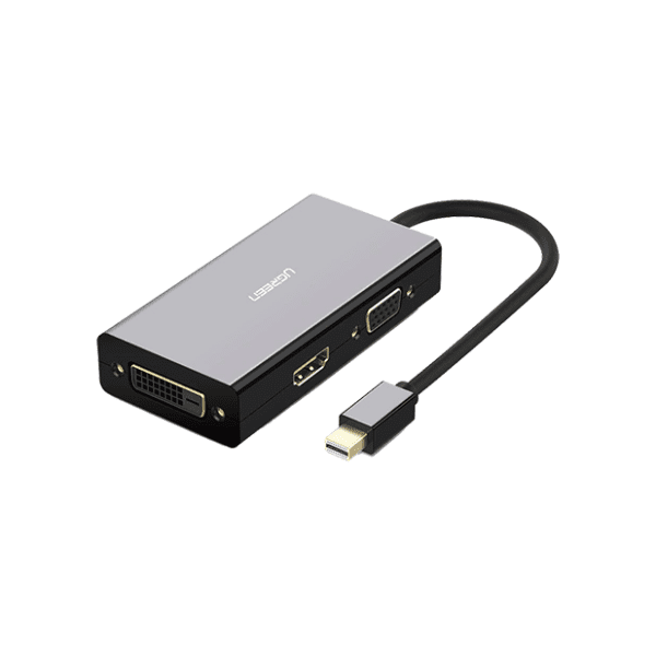 UGREEN konverter Mini DisplayPort (m) na HDMI/VGA/DVI (ž/ž/ž)