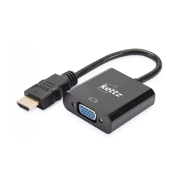 KETTZ konverter HDMI (m) na VGA (ž)