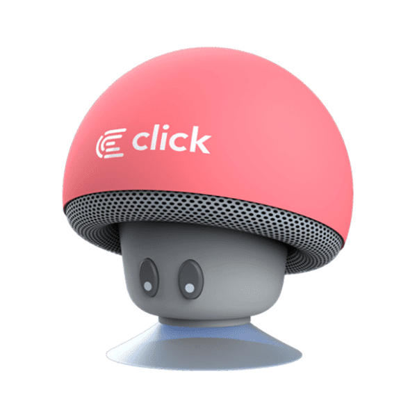 CLICK bluetooth zvučnik Mushroom BS-R-M roze