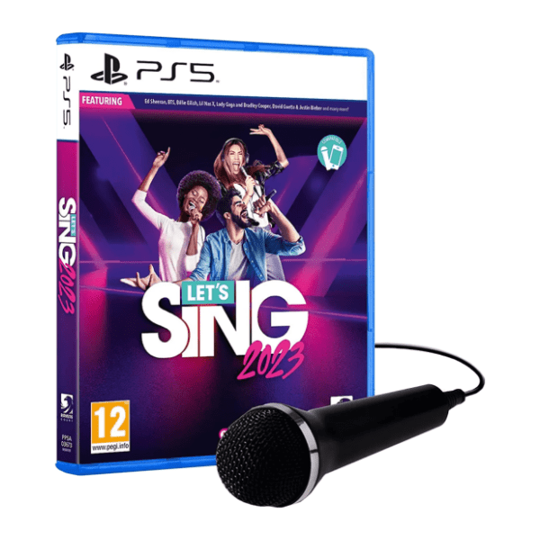 PS5 Let's Sing 2023 + 1 Mikrofon