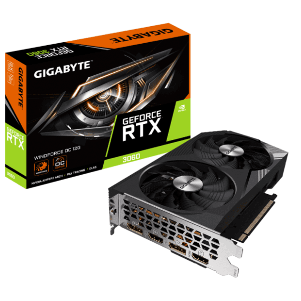 GIGABYTE nVidia GeForce RTX 3060 WINDFORCE OC (rev. 1.0) 12GB GDDR6 192-bit grafička kartica