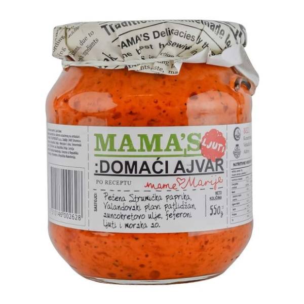 Ajvar MAMA'S ljuti 550g