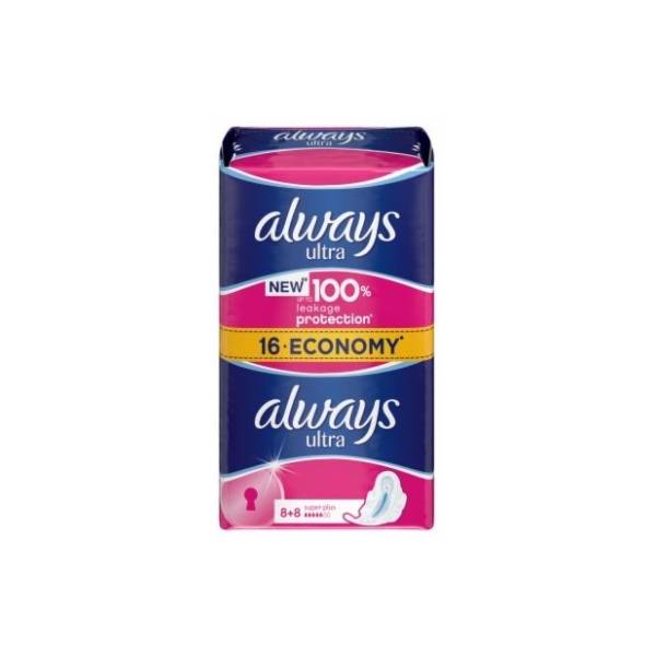 ALWAYS Ultra Super Plus ulošci 16kom