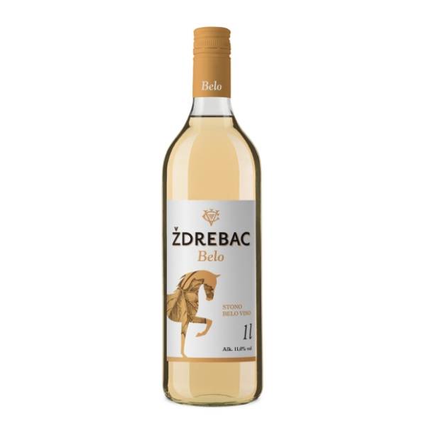 Belo vino ČOKA Ždrebac belo 1l