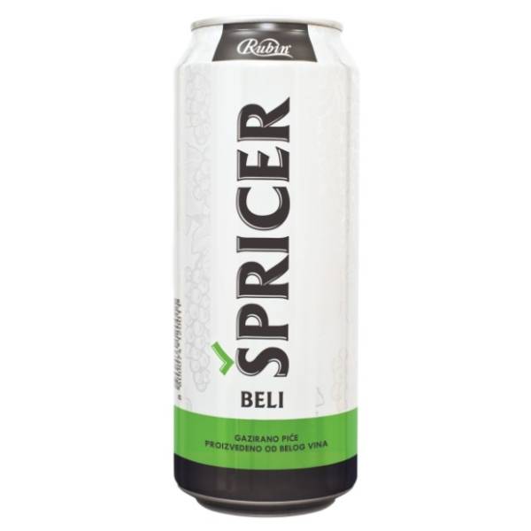 Belo vino RUBIN Špricer beli 500ml