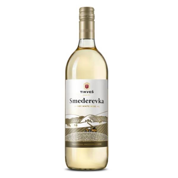 Belo vino TIKVEŠ Smederevka 1l