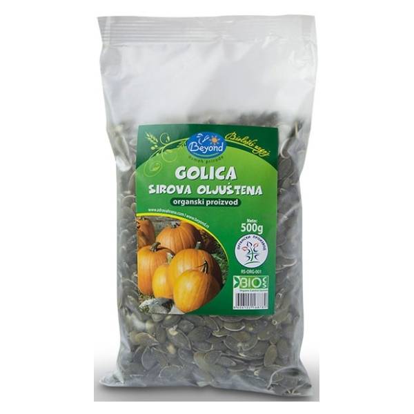 BEYOND golica sirova oljuštena 500g