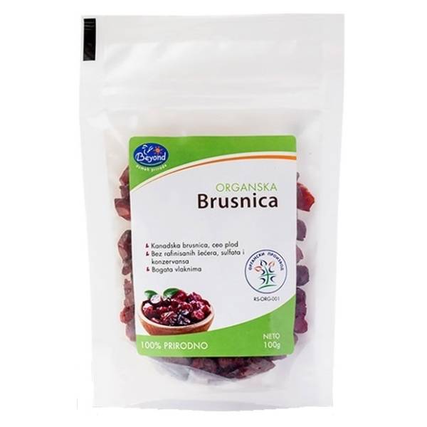 Brusnica BEYOND organska 100g