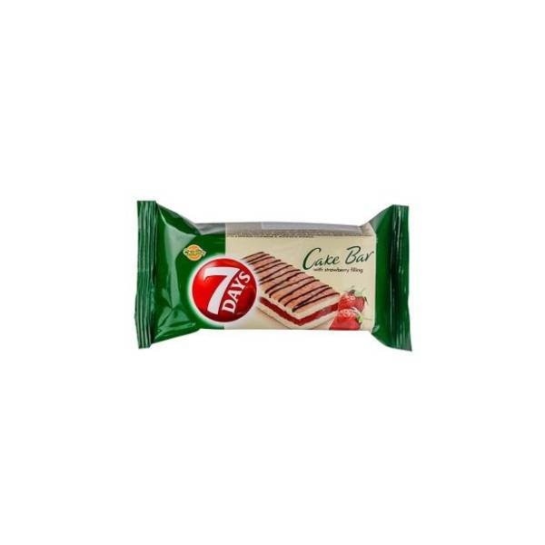 Biskvit 7 DAYS Cake bar Cocoa strawberry 32g