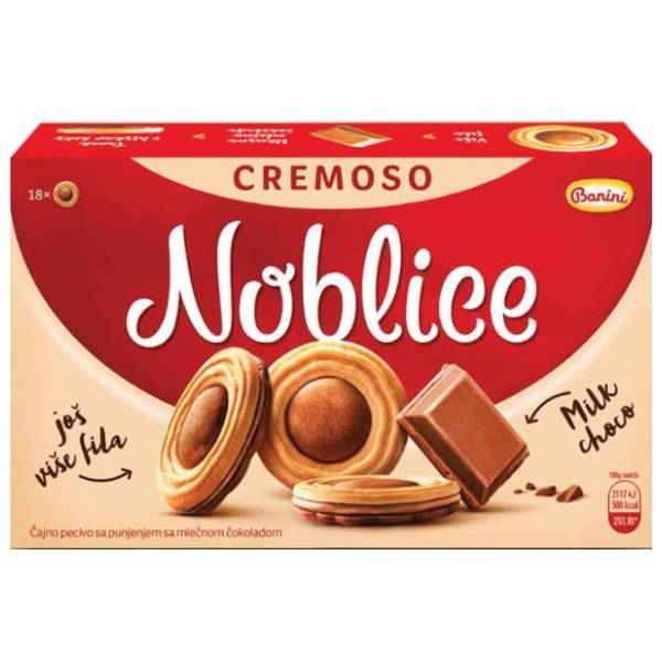 Biskvit BANINI Noblice cremoso 190g