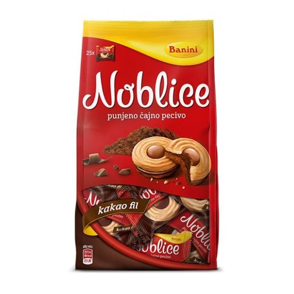 Biskvit BANINI Noblice kakao 350g