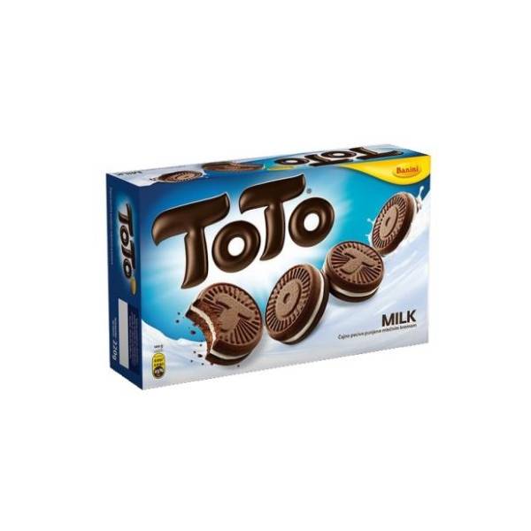 Biskvit BANINI Toto milk 220g