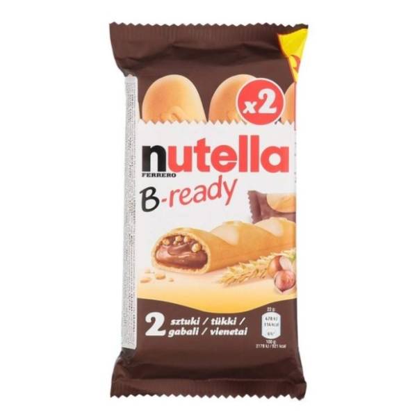 Biskvit NUTELLA B-ready T2 44g