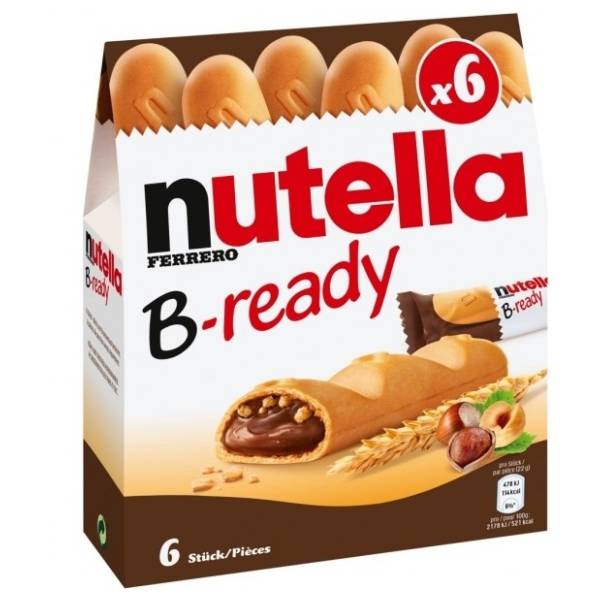 Biskvit NUTELLA B-ready T6 132g