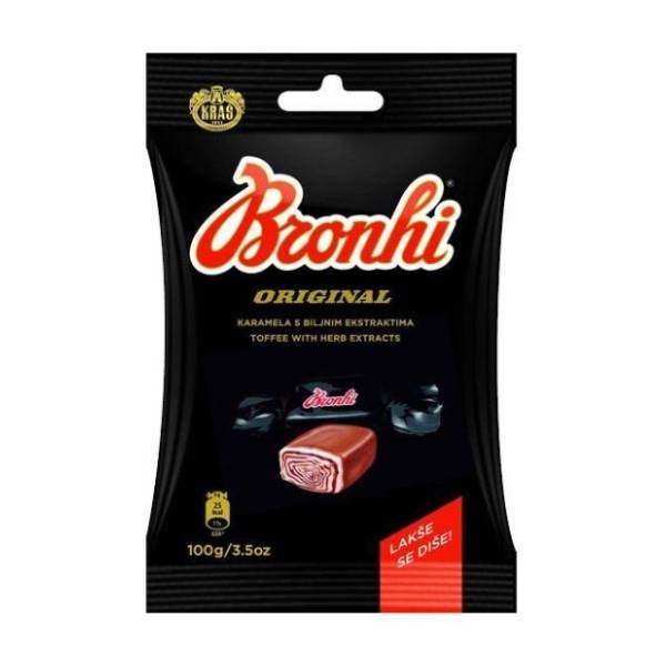 Bombone KRAŠ Bronhi original 100g