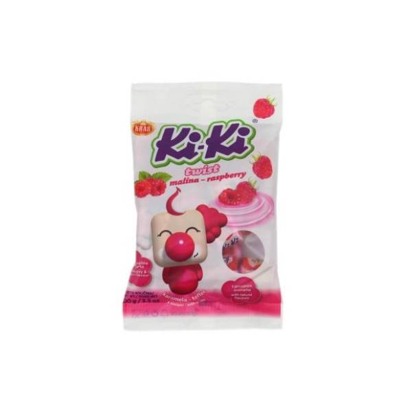 Bombone KRAŠ Kiki malina 100g