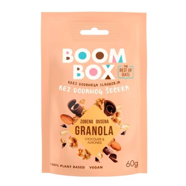 BOOM BOX ovsena granola čokolada 60g