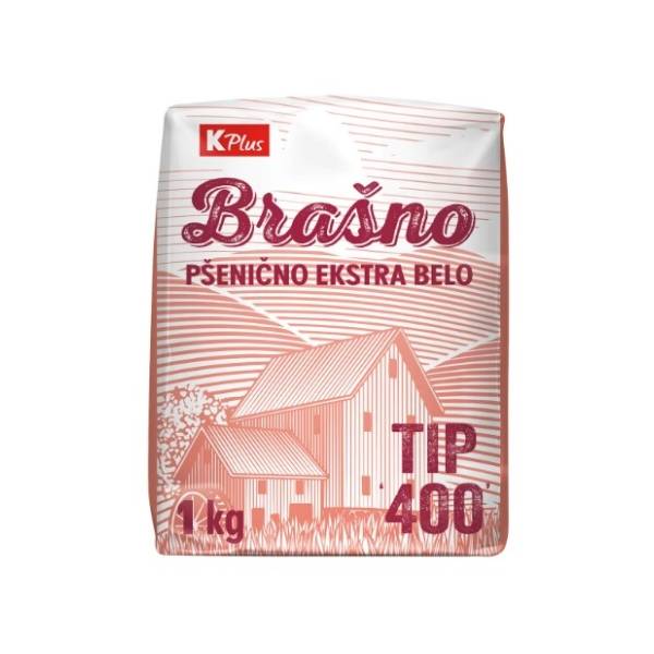 Brašno K PLUS t-400 1kg