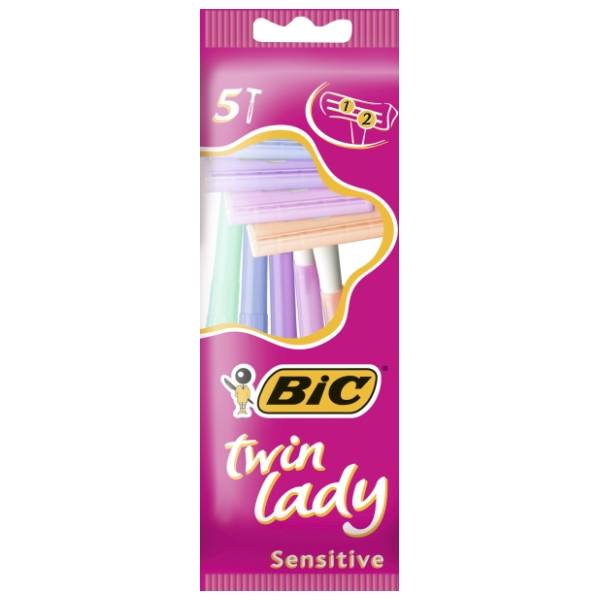 Brijač BIC Twin lady jednokratni 5kom