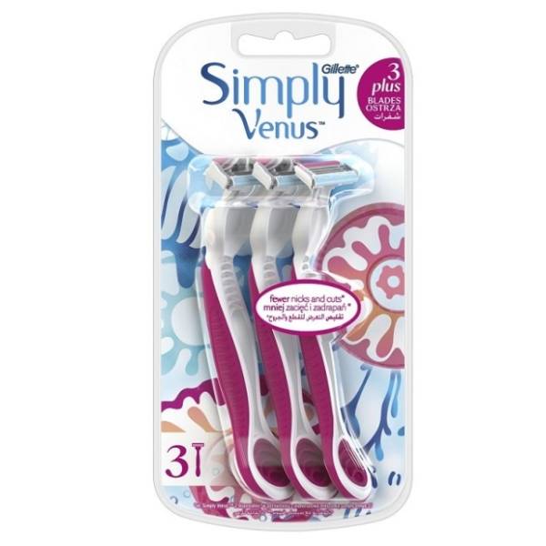 Brijač GILLETTE Venus 3 Plus Simply 3kom