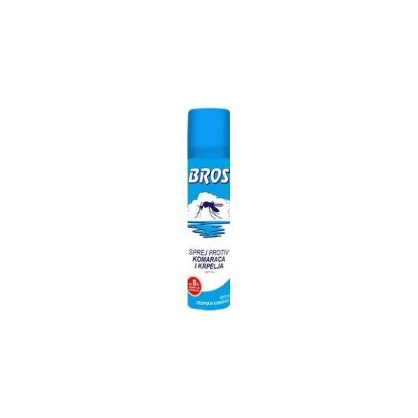 BROS sprej protiv komaraca i krpelja 90ml