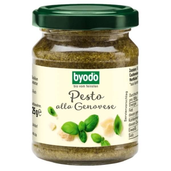 Pesto sos BYODO alla genovese organski 125ml