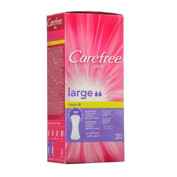 CAREFREE Maxi Fresh dnevni ulošci 20kom