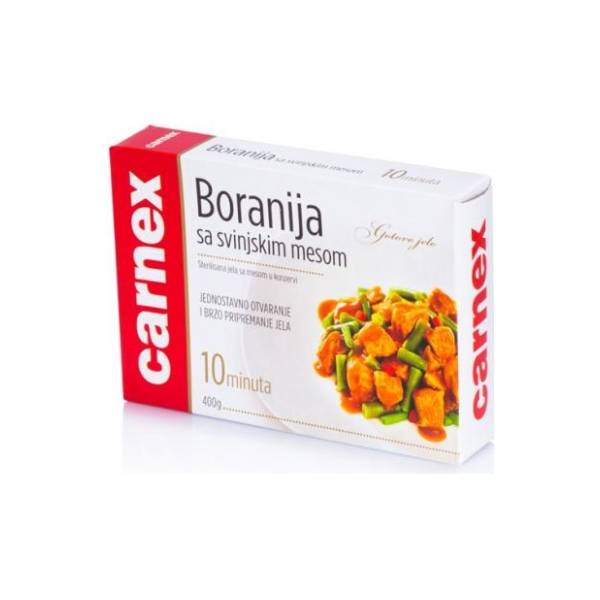 CARNEX Boranija sa svinjskim mesom 400g